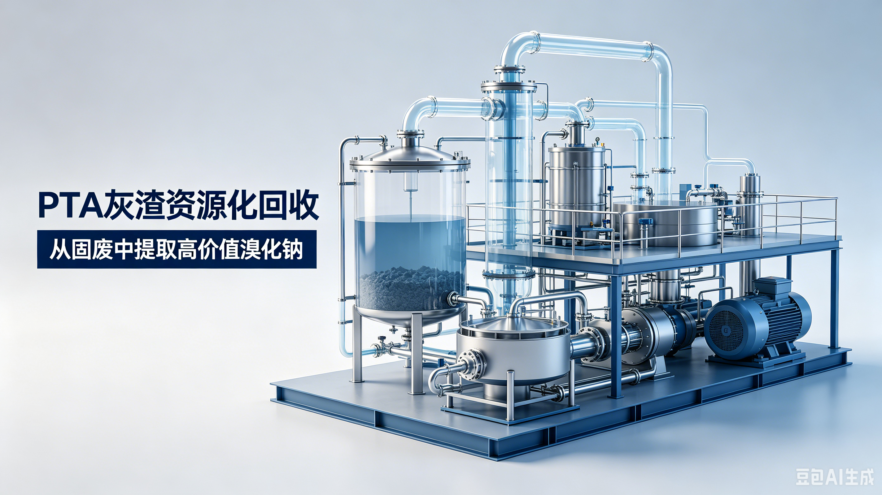 PTA焚燒鍋爐灰渣中溴化鈉資源化回收工藝技術(shù)研究
